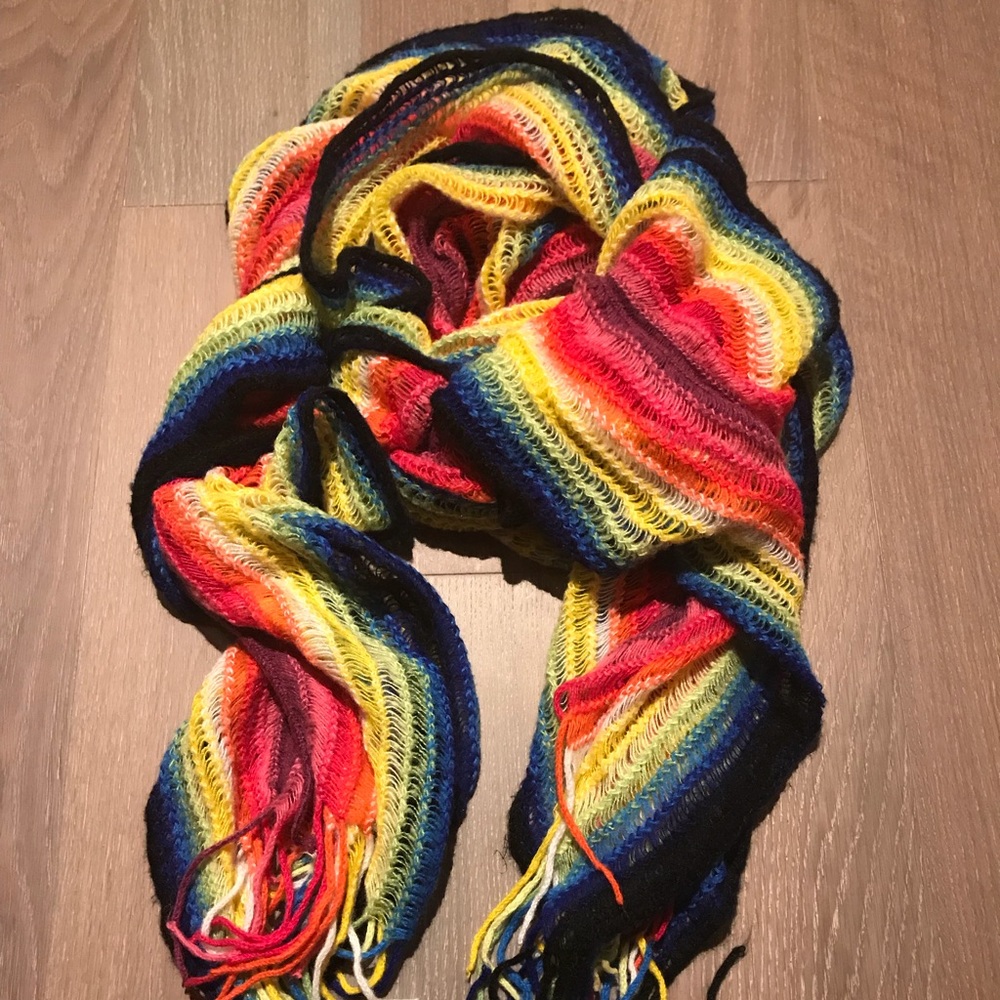 Colorful Wool Scarf